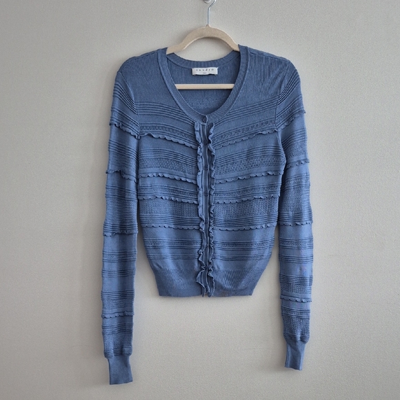 Blue Women's Sweater - Picture 3 of 8